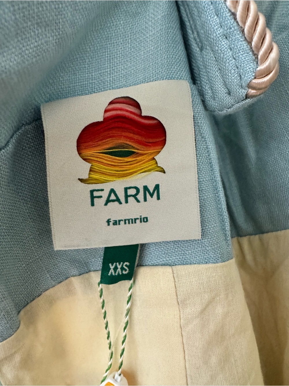 Farm Rio Royal Sea Maxi Dress - Picture 9 of 10
